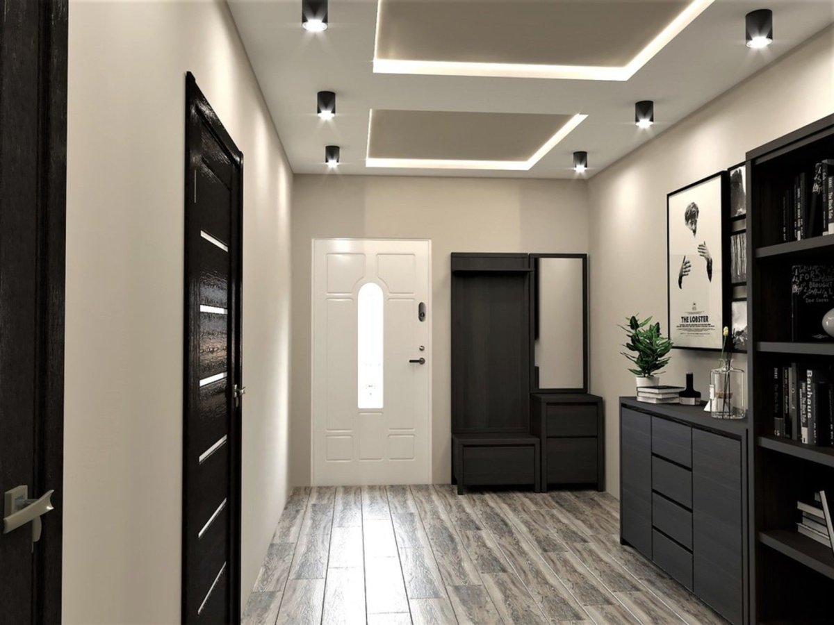 Прихожие в квартире стиль хайтек