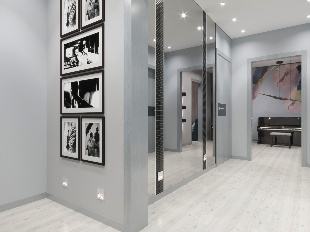 Прихожая Hi-Tech 1000мм