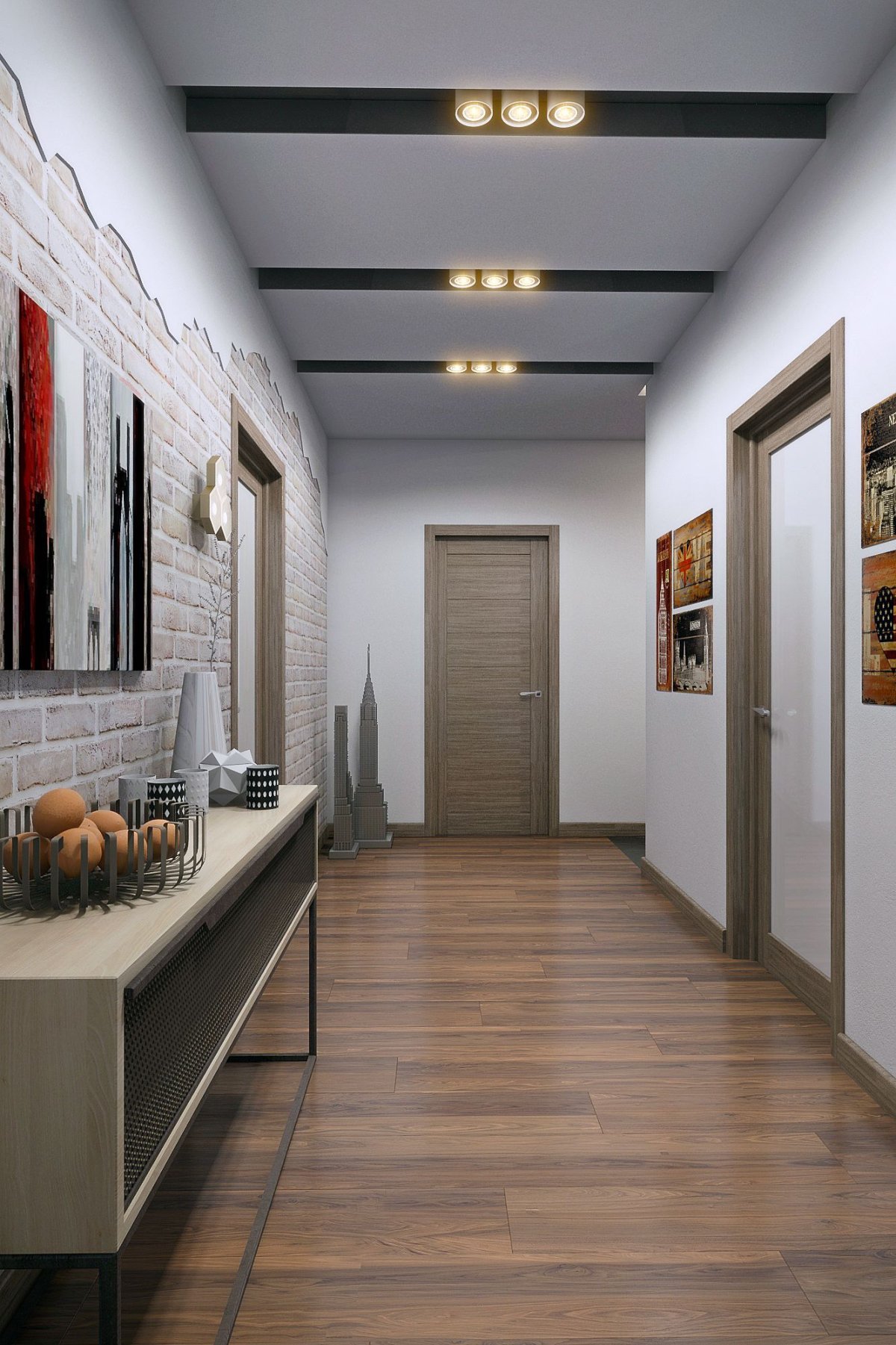 Узкая прихожая