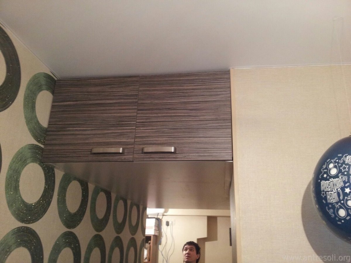 Дверь раздвижная ПВХ антресольная ш60-84хв50