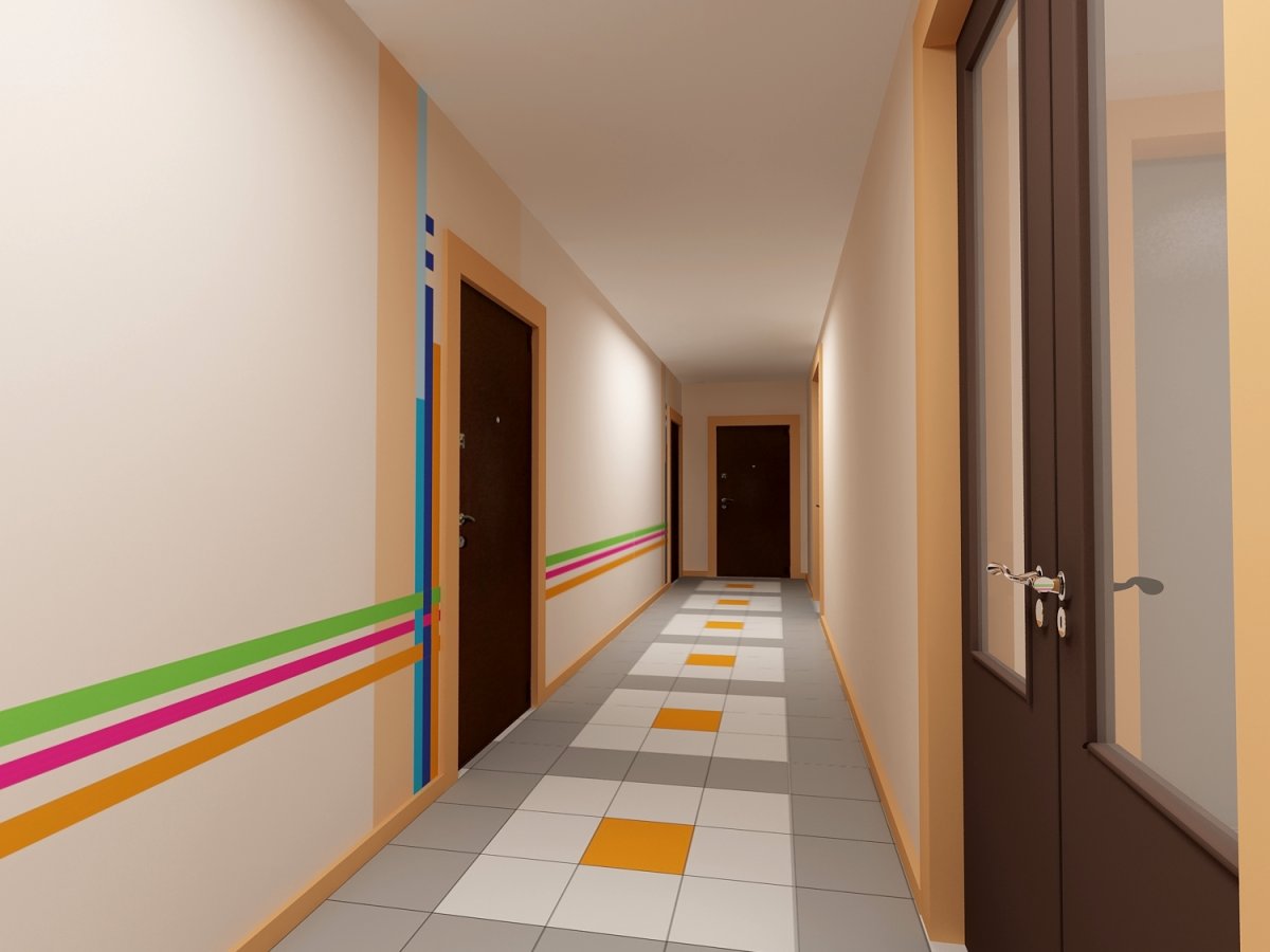 Коридор в новостройке