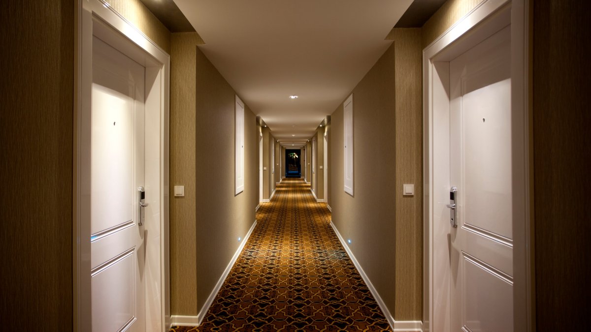 коридор в отеле