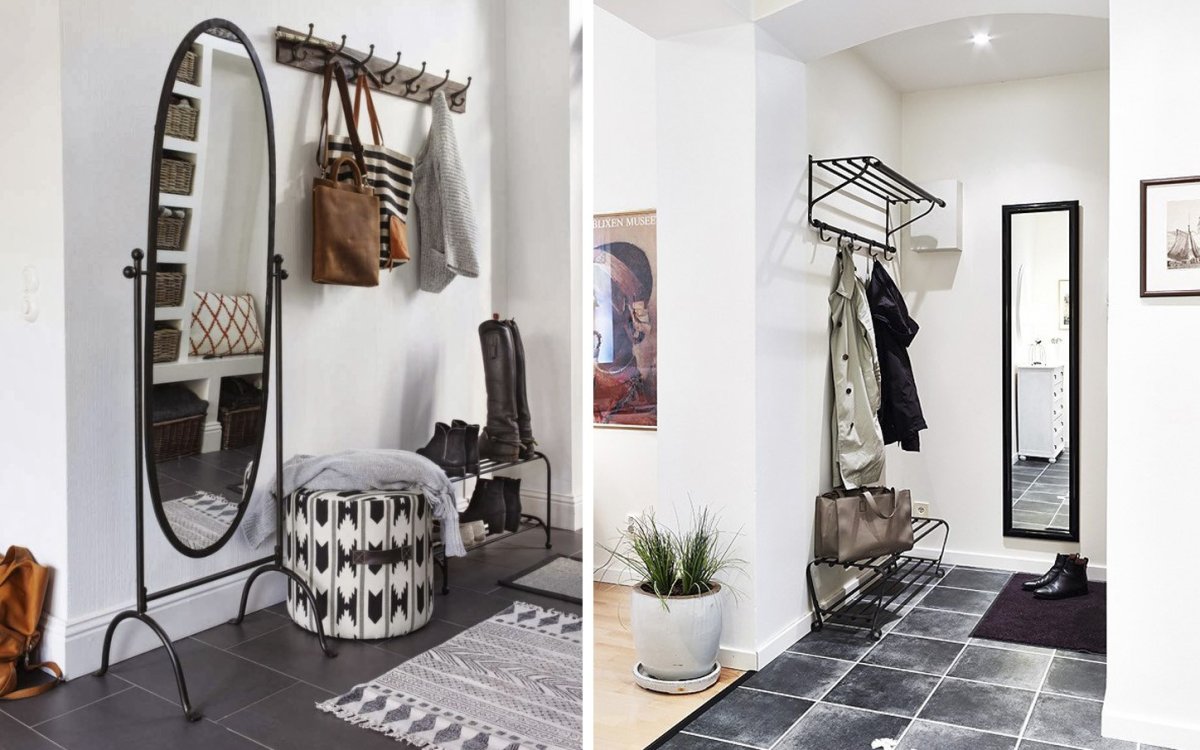 Современная прихожая 2021 с икеа