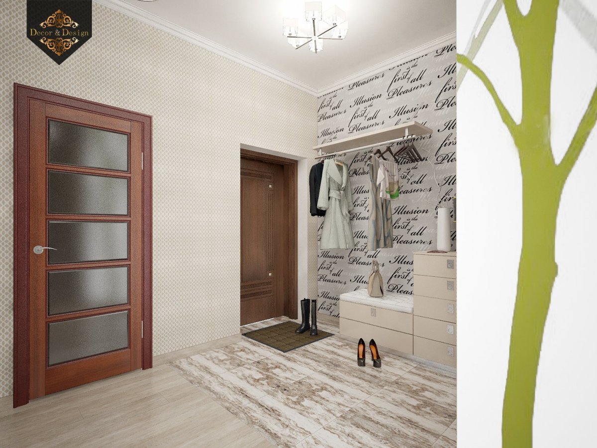 Много дверей в коридоре