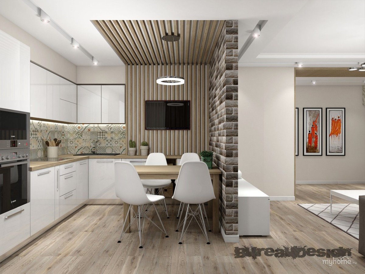 Интерьер коридора в сталинке