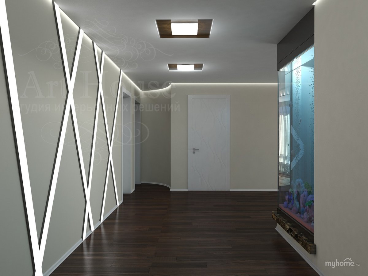 Освещение в коридоре