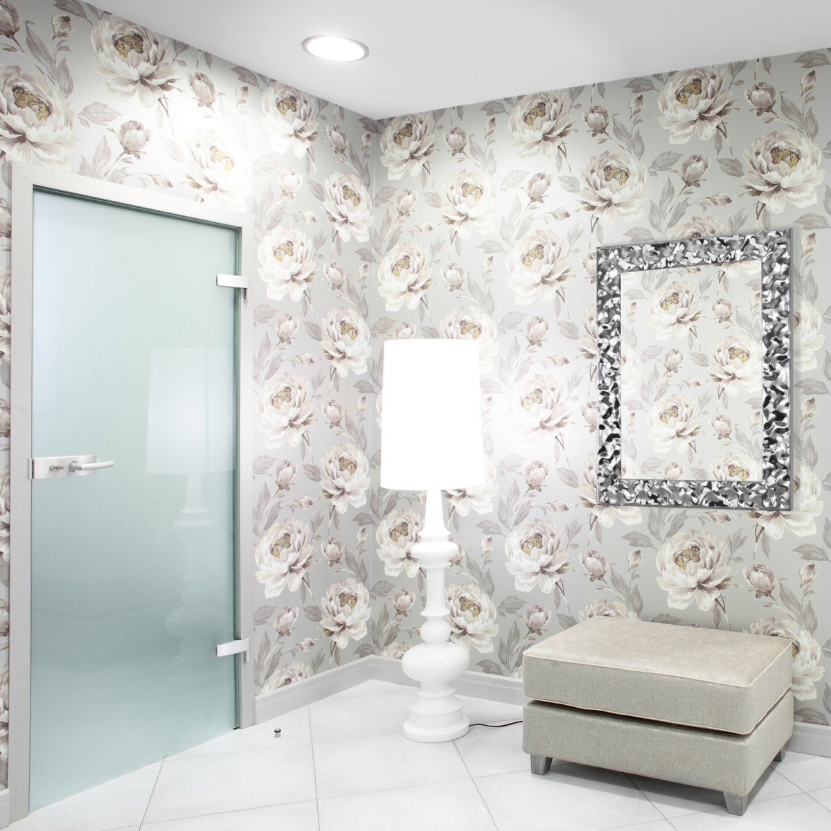 Моющиеся обои для прихожей