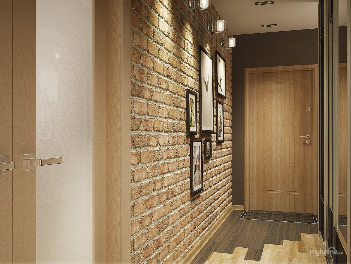 Дизайнерская отделка коридор