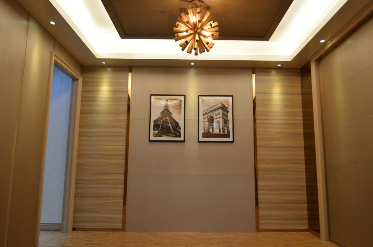 3д панели в прихожей