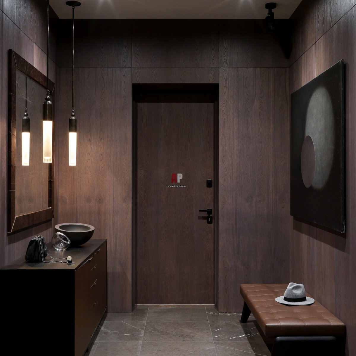 Настенные панели МДФ для коридора