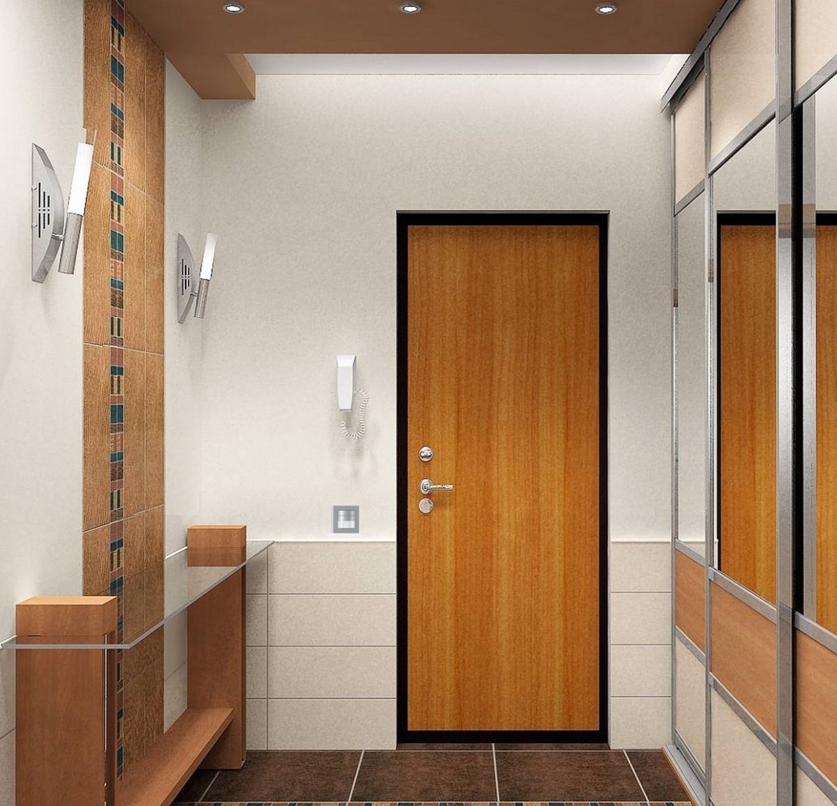 Отделочные панели в коридор