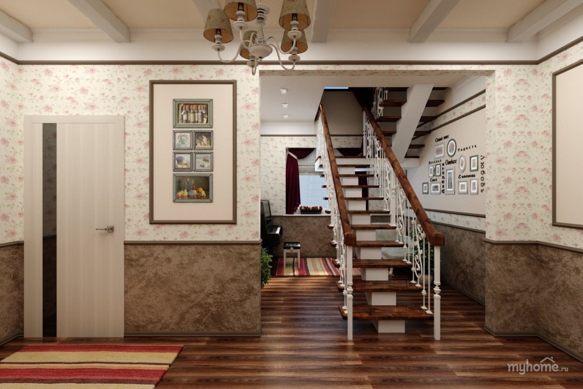 Отделка холодного коридора в частном доме