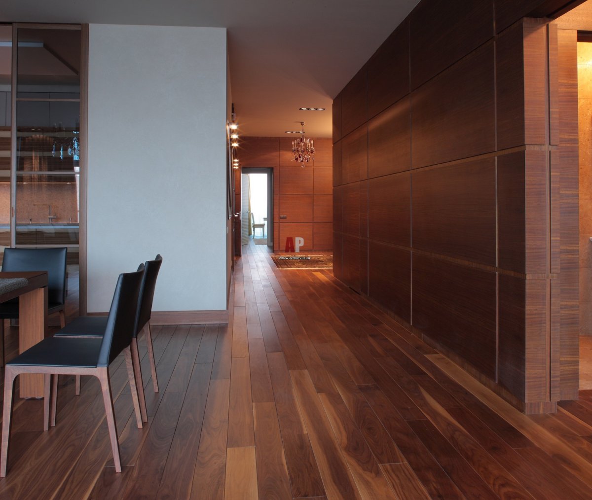 Плитка Walnut Brown Str 598x148
