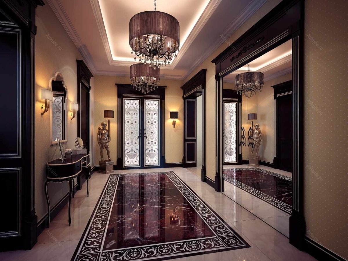 Особняк Greystone Mansion коридоры
