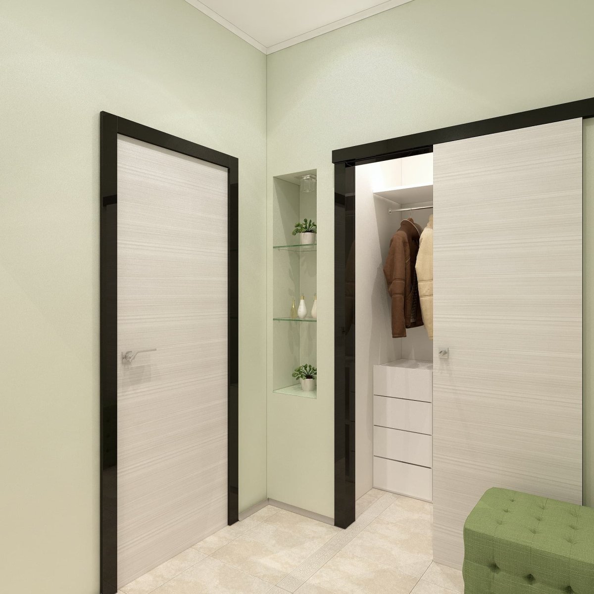 Прихожая Холл Неоклассика