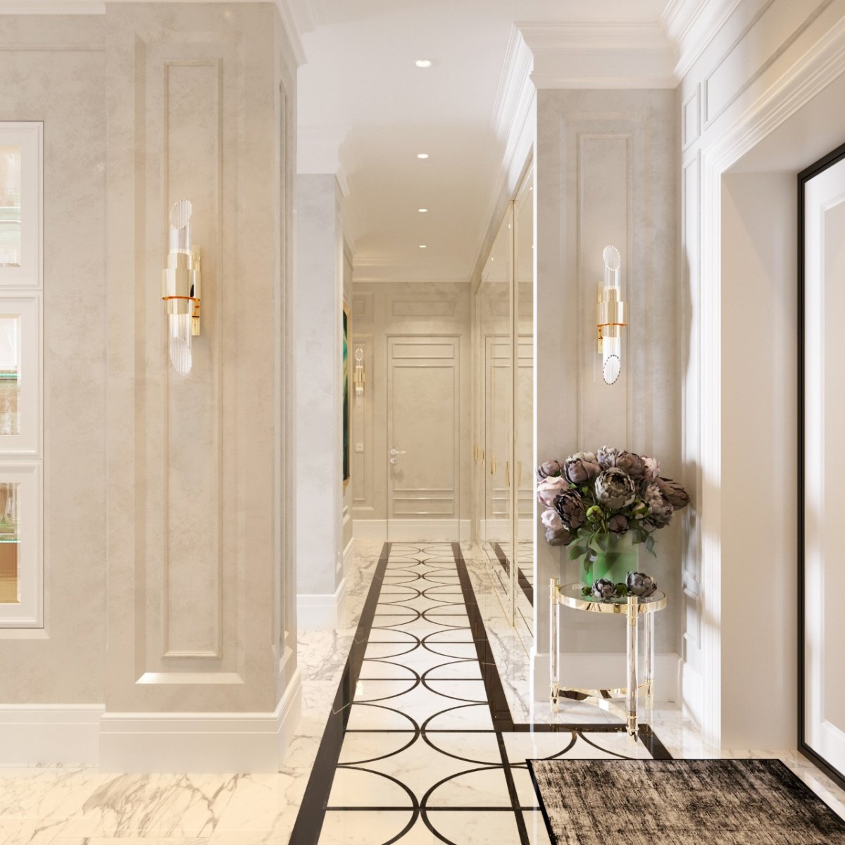 Красивый коридор