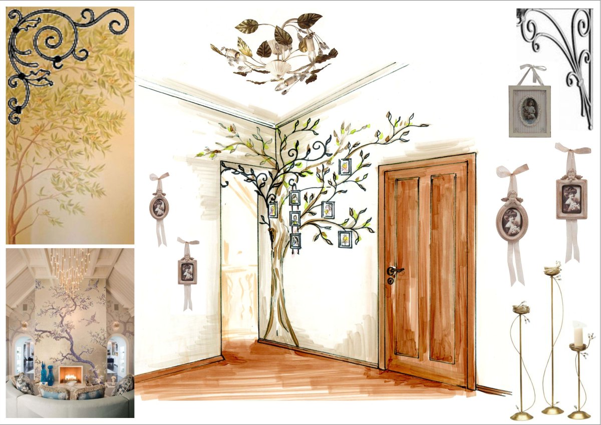 Дизайнерские панно на стену