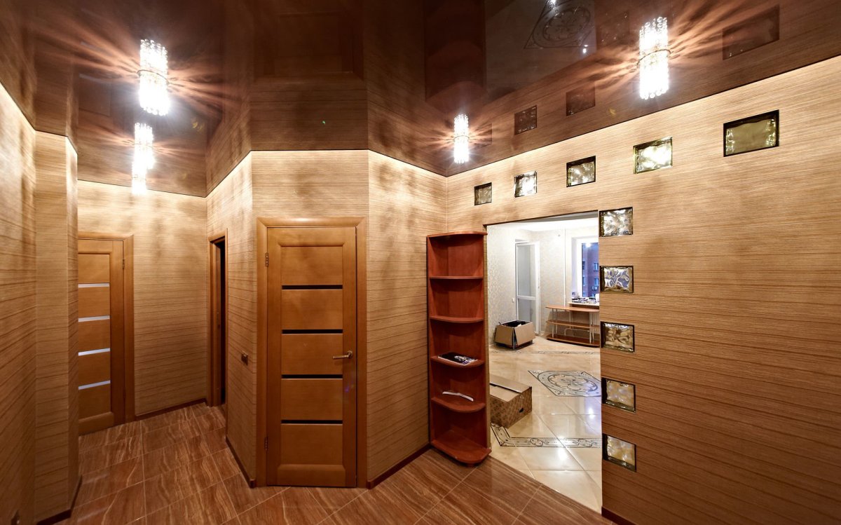 Прихожая интерьер в новостройке