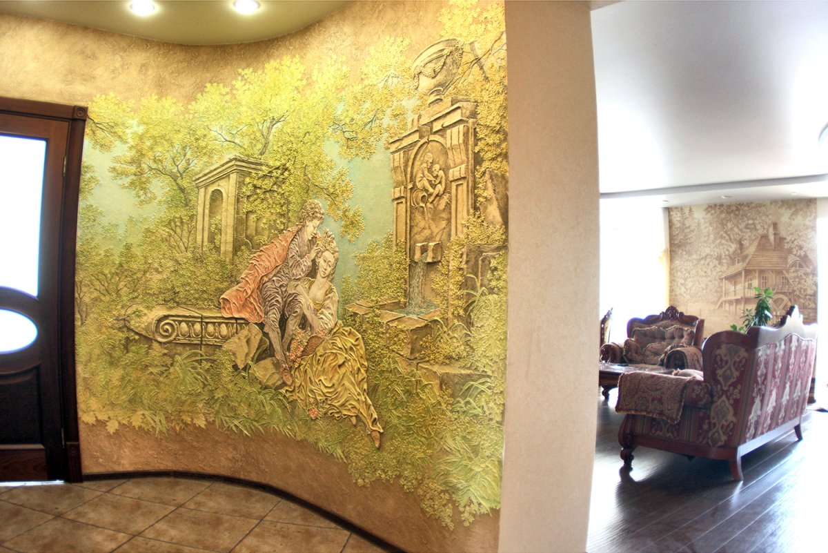 Студия Андрея Гусева - рельефное панно