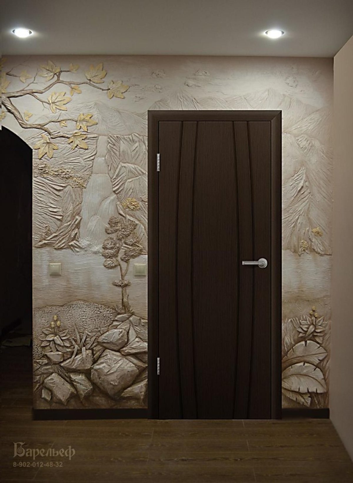 Декор стен барельеф