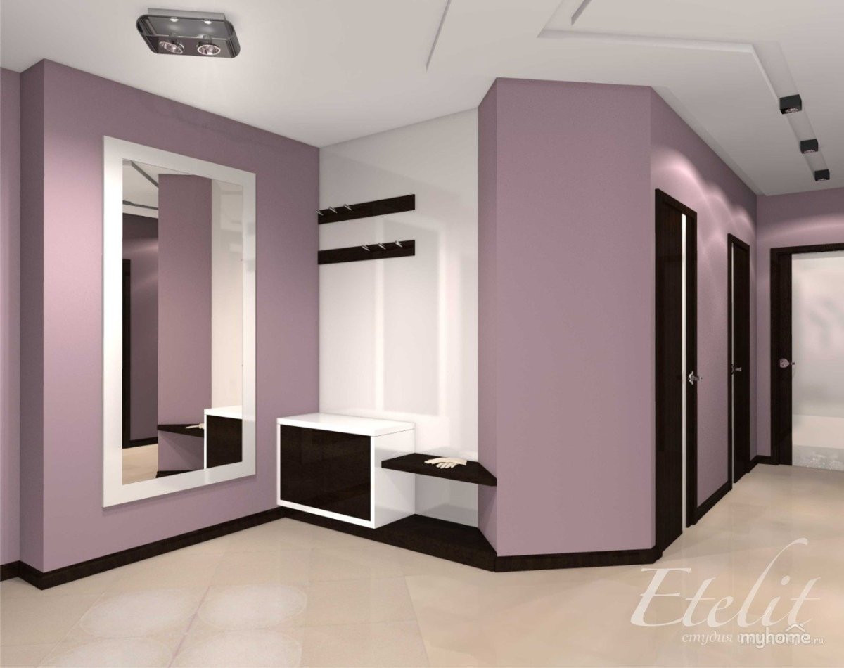 Антивандальные стены в прихожей