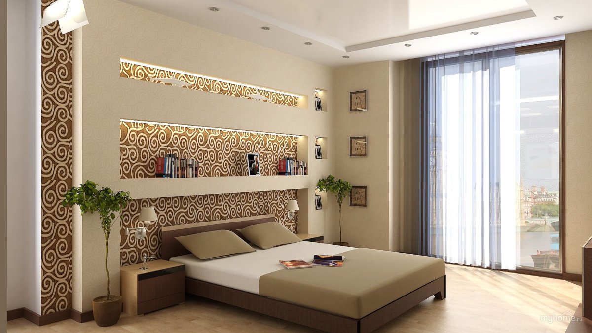 Встроенные полки