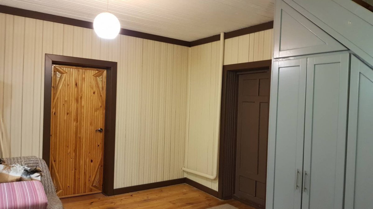 Имитация бруса вертикально