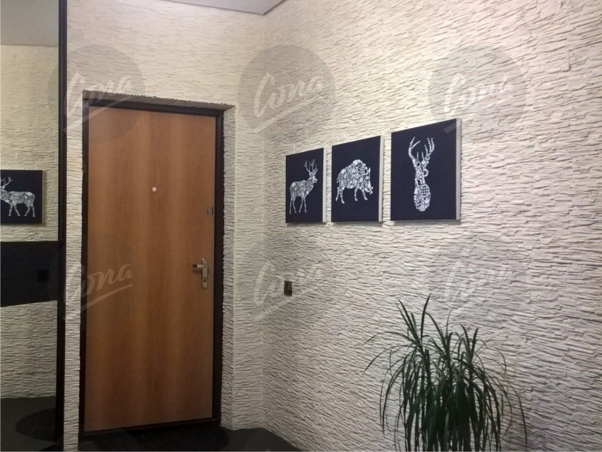 Отделка стен в прихожей