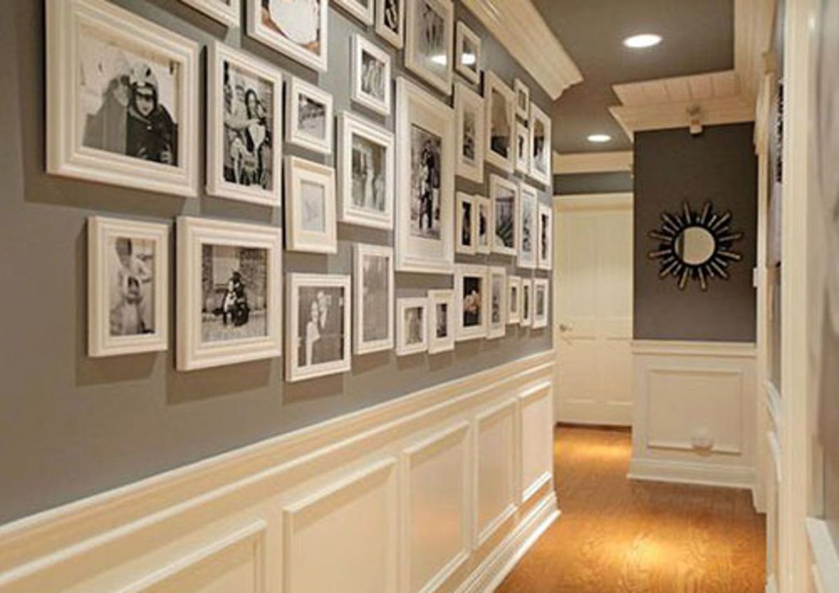 Панели для длинного коридора