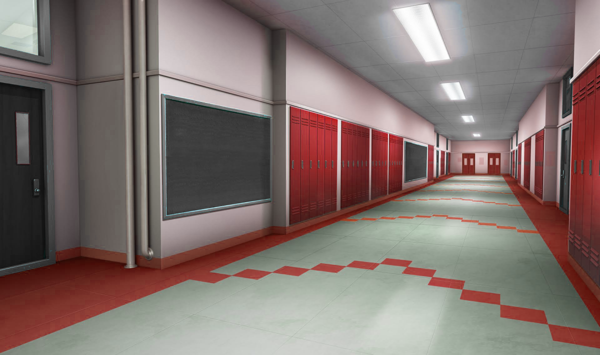 Современные стены в школе