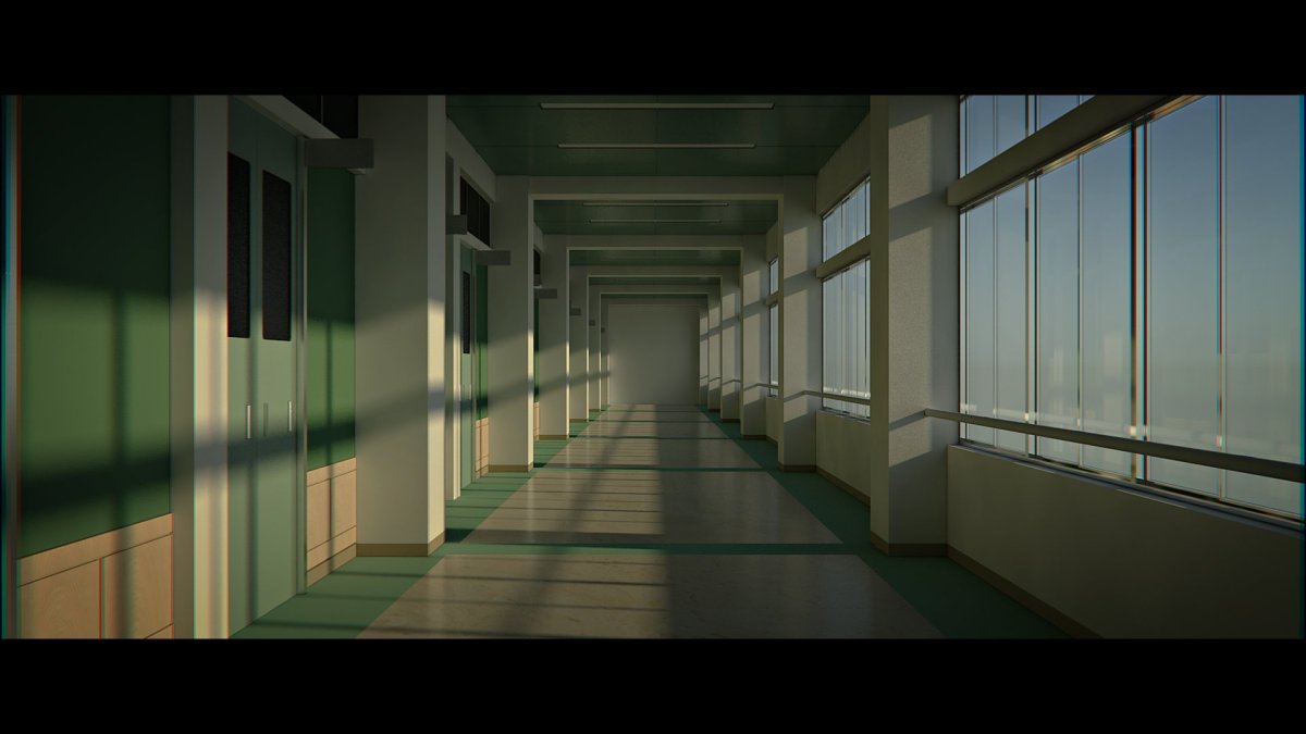 Коридор универа