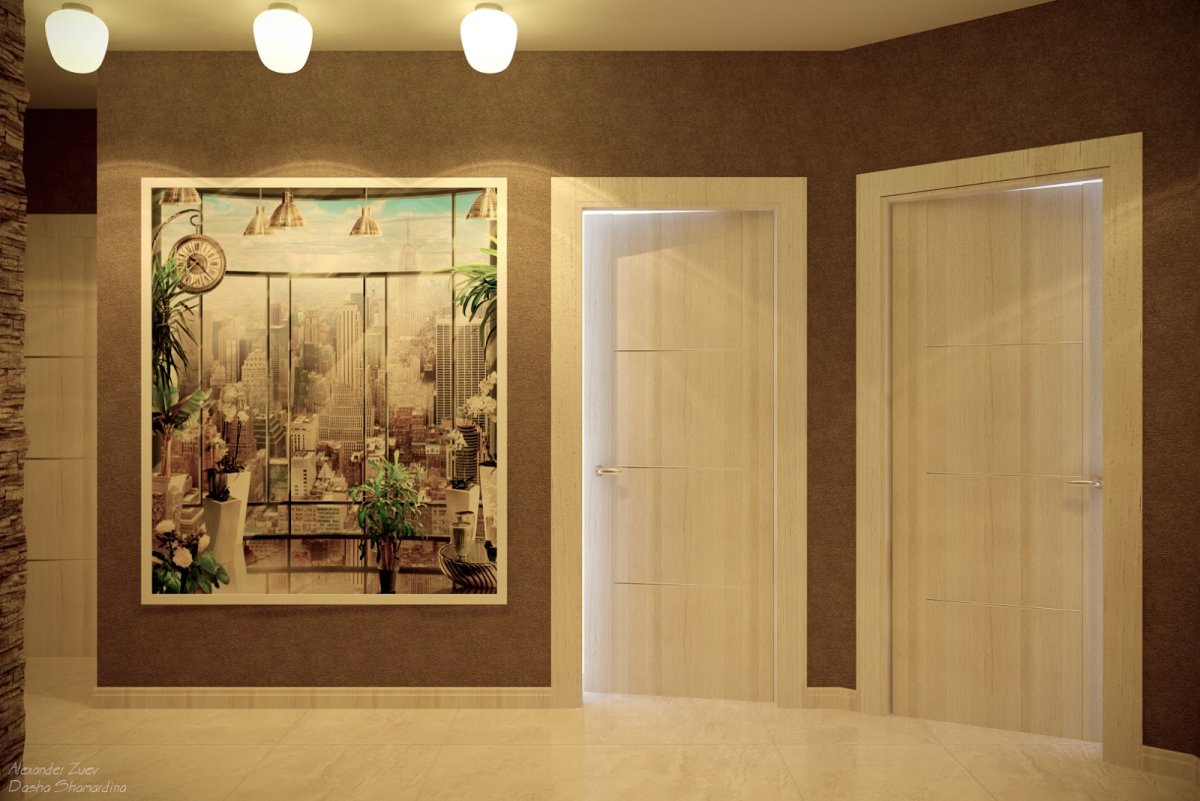 Красивое панно в прихожую