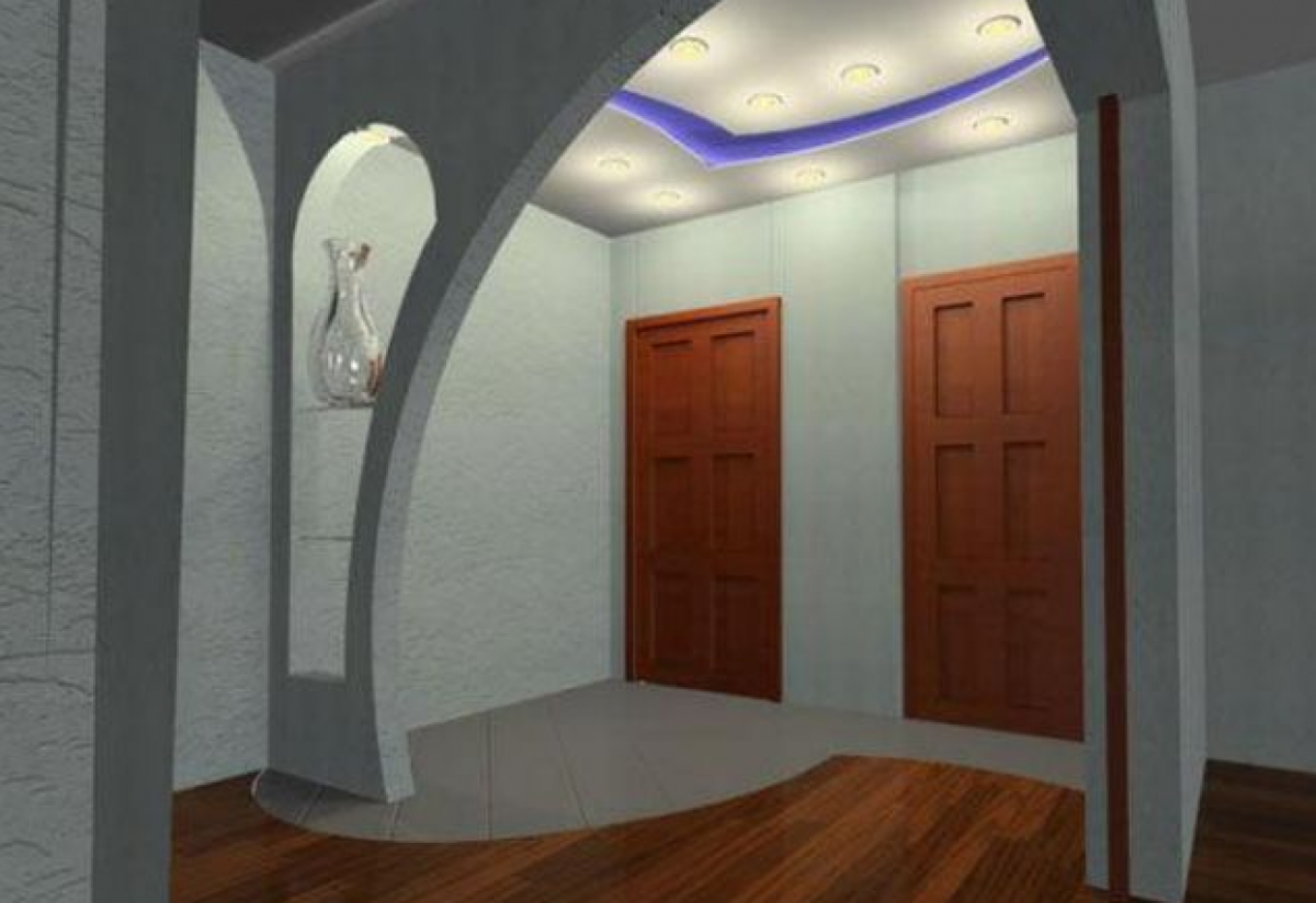 Арки межкомнатные из гипсокартона