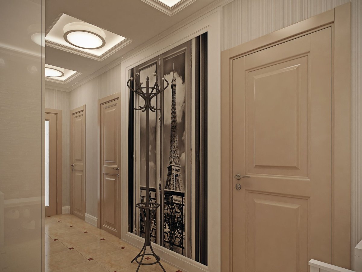 Прихожая в английском стиле