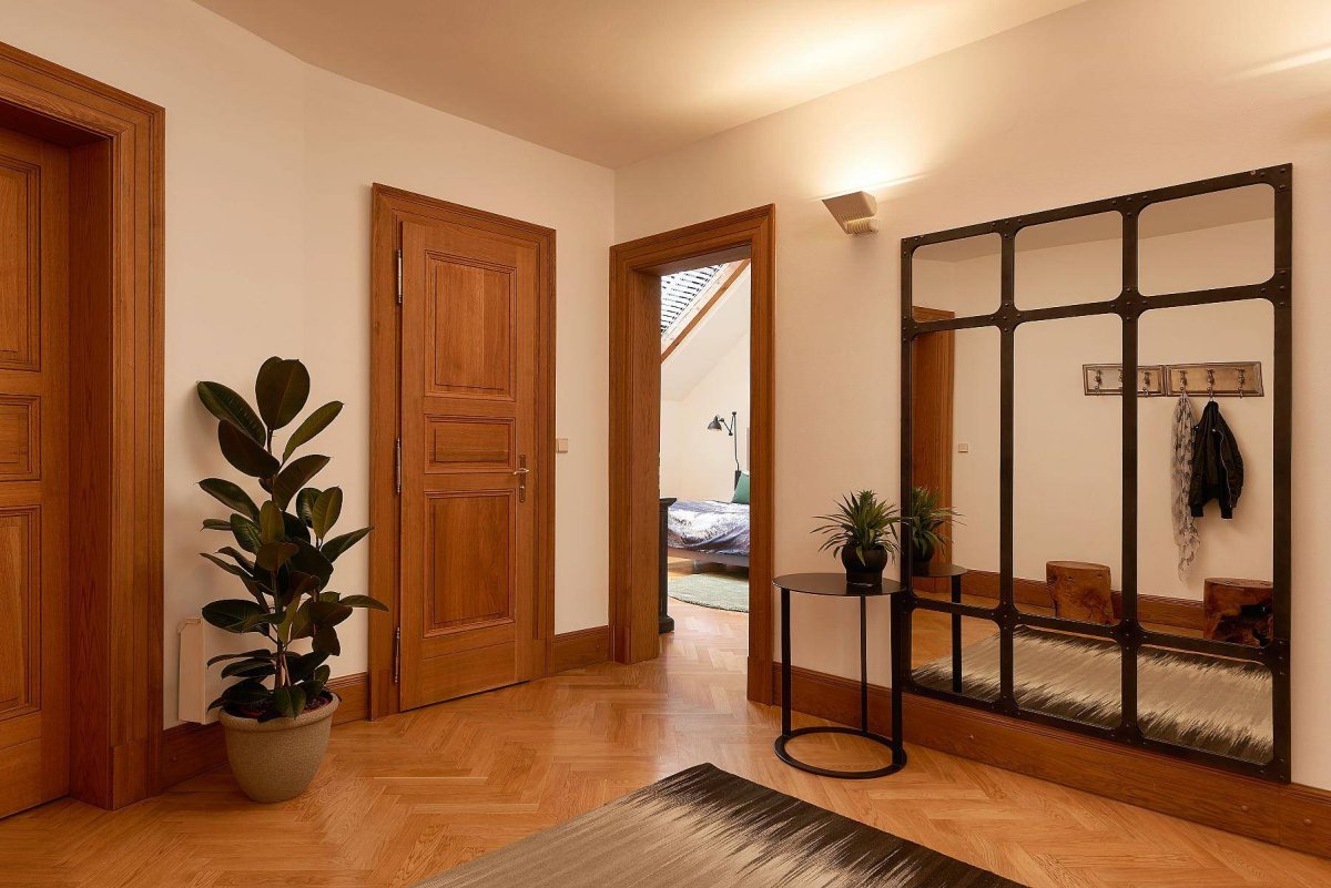 Межкомнатные двери в коридоре