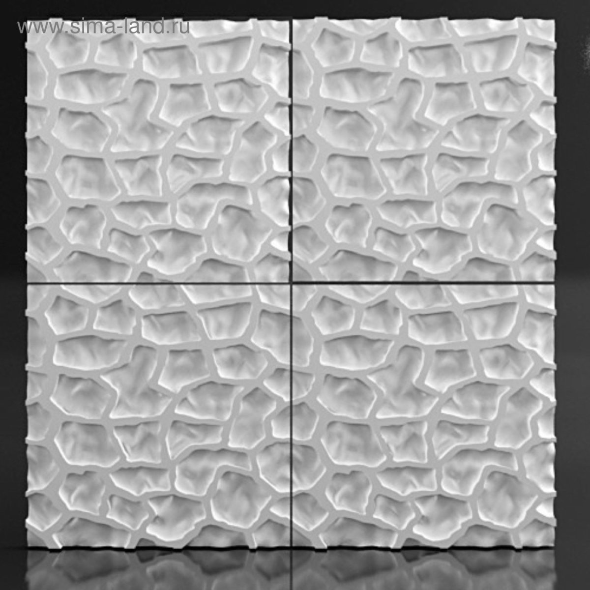 Гипсовые 3д панели паутинка