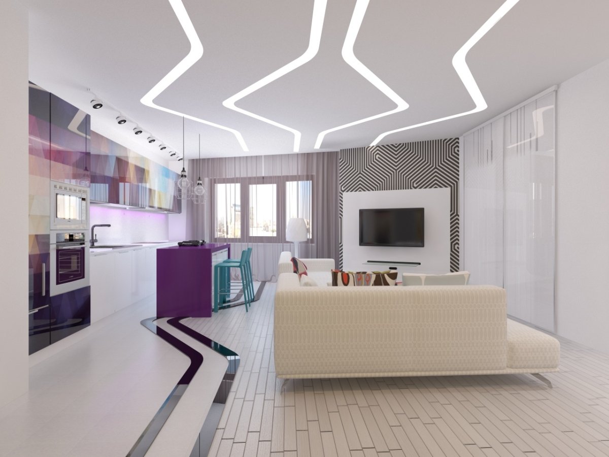 Натяжные потолки