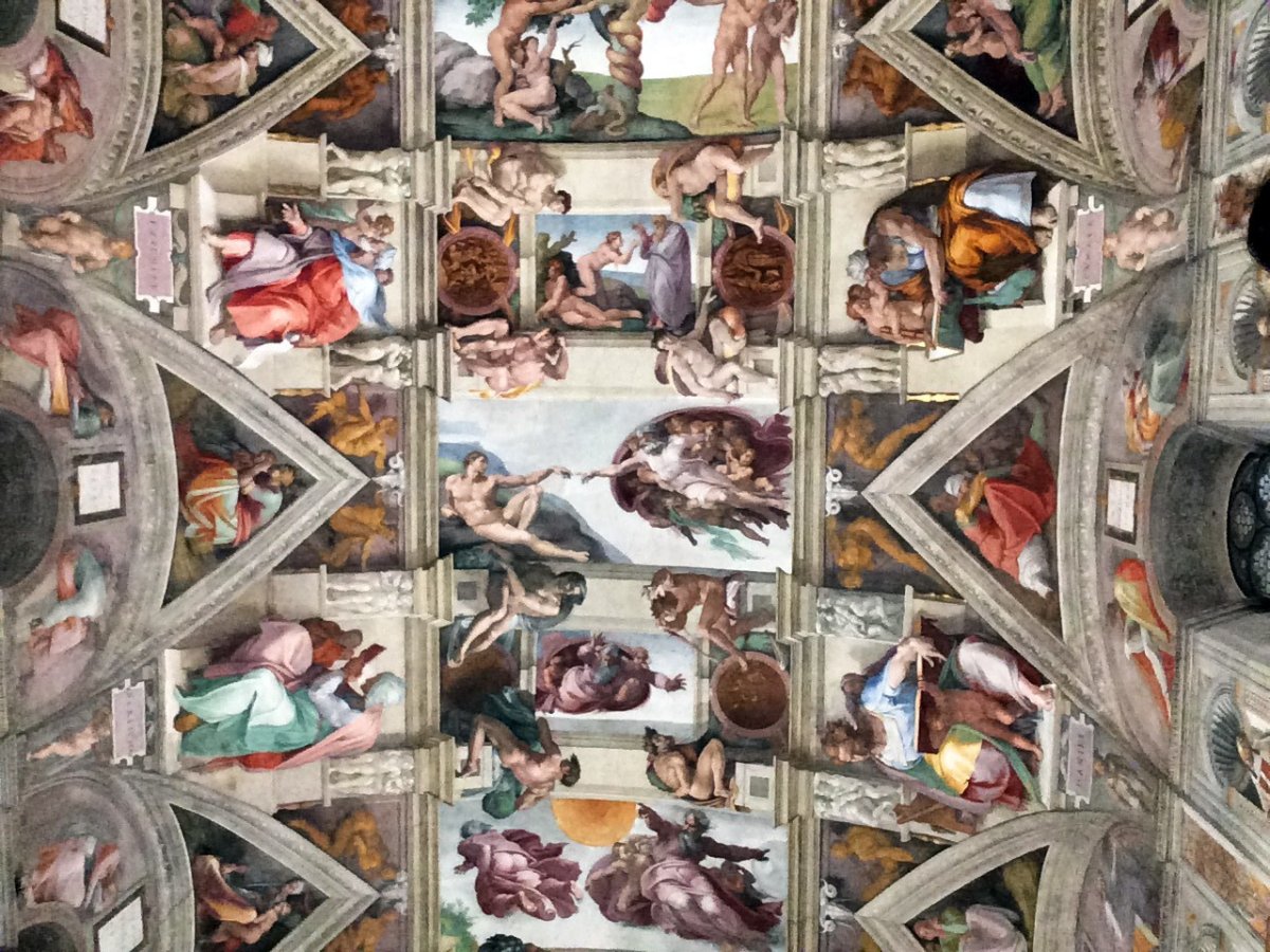 Микеланджело Ватикан Сикстинская