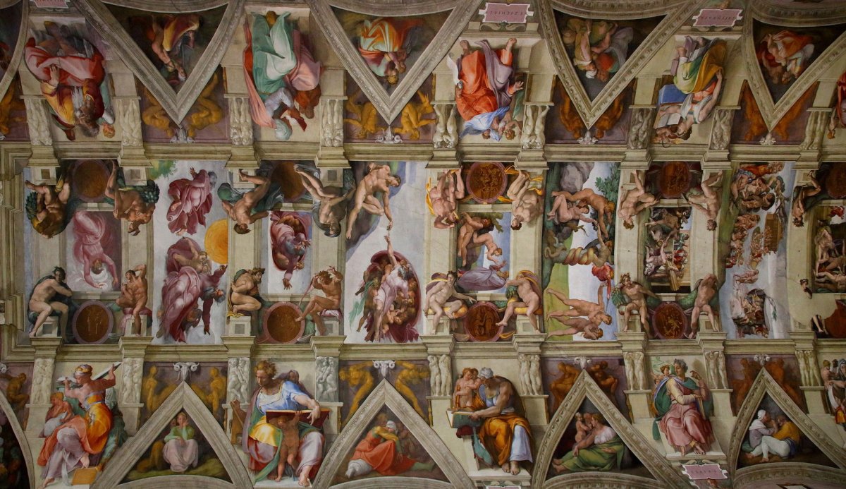 1481 Год Сикстинская капелла Рим