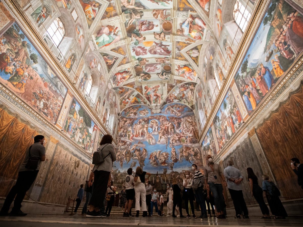 Микеланджело. Сикстинская капелла. 1508-1512.