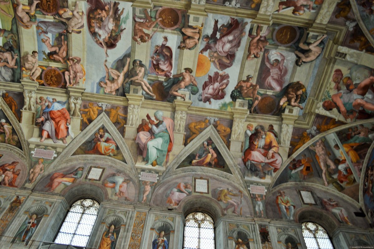 Сикстинская капелла стены