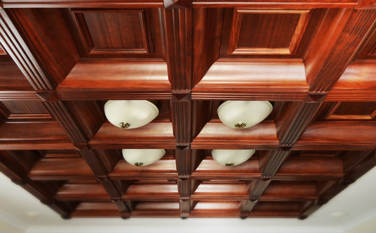 Кессонный потолок Армстронг молочный