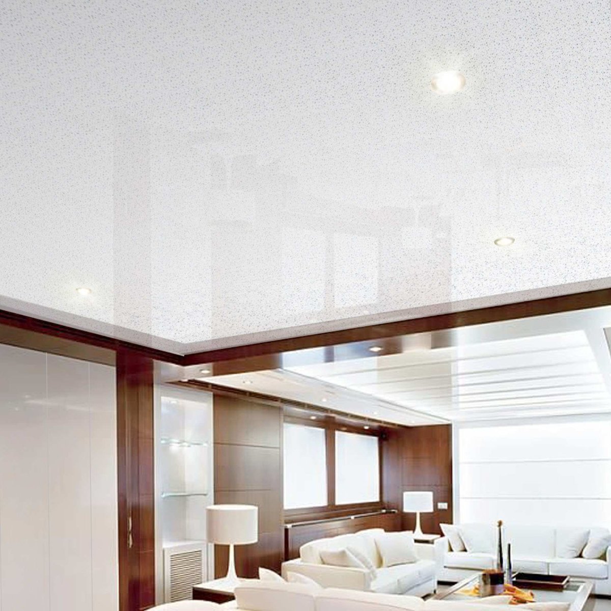 Потолок из пластиковых панелей