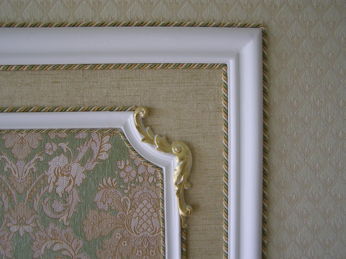 Окантовка потолка