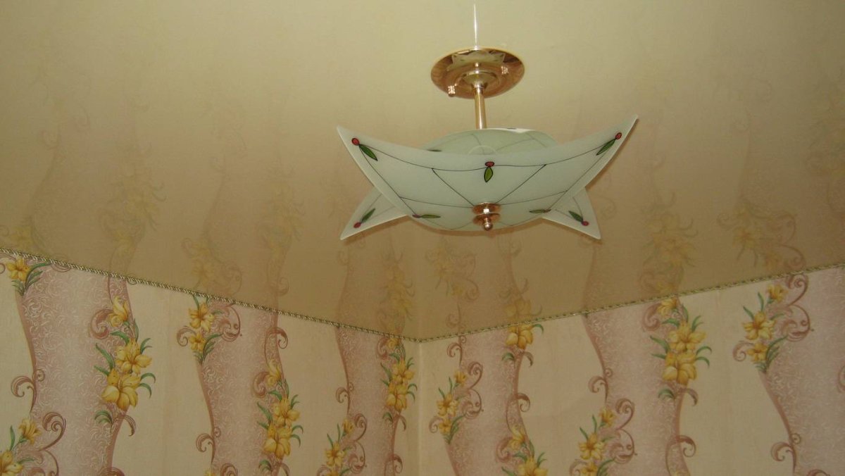 Декоративный канат для потолка в интерьере