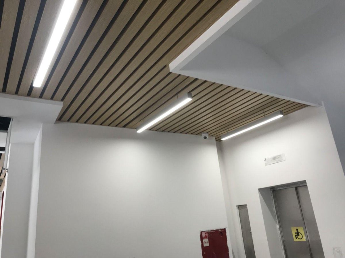 Кубообразные потолки и тепловые завесы