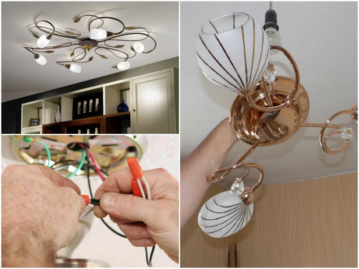 Встроенные светильники в интерьере