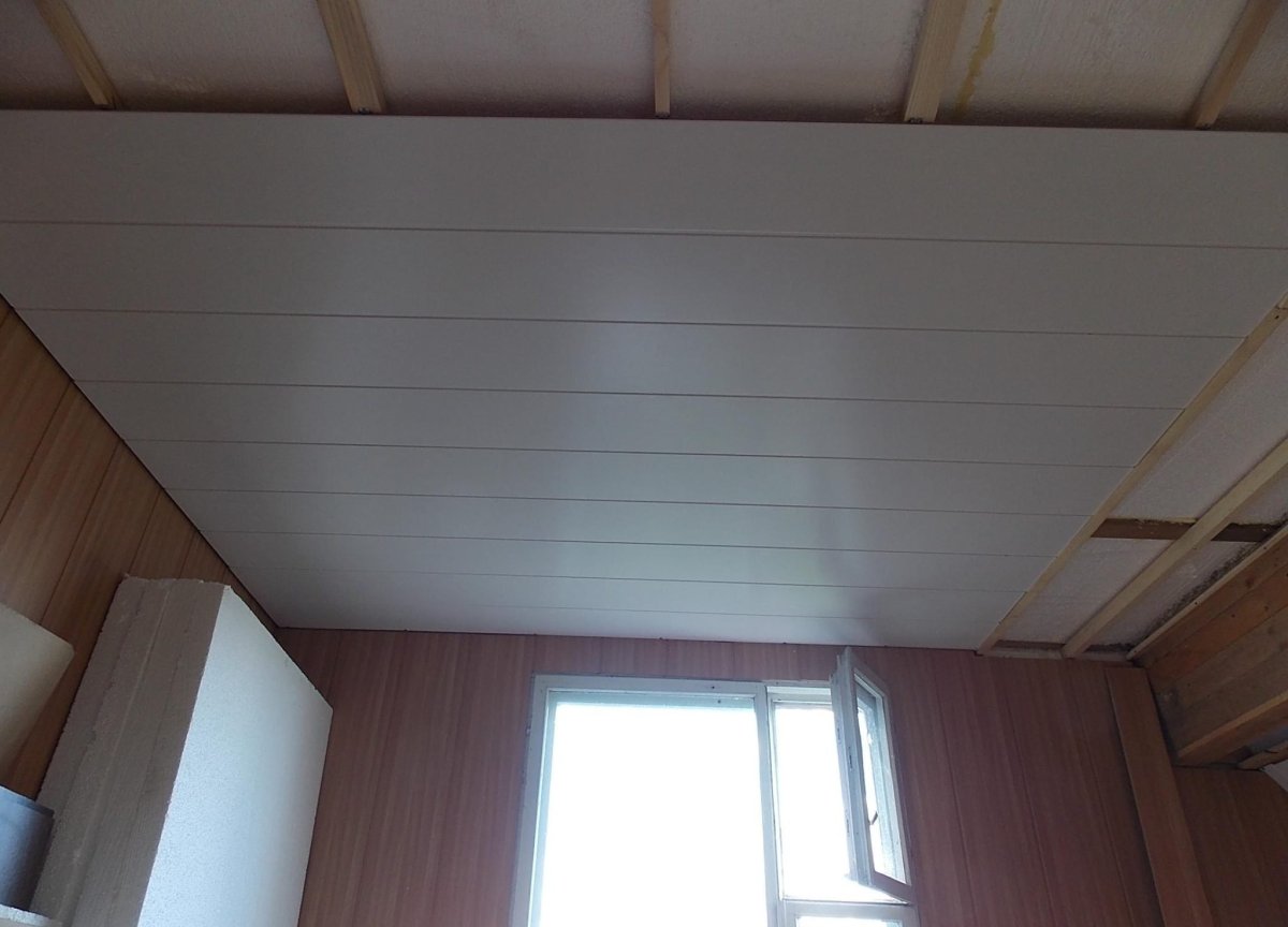 Вагонка на потолок