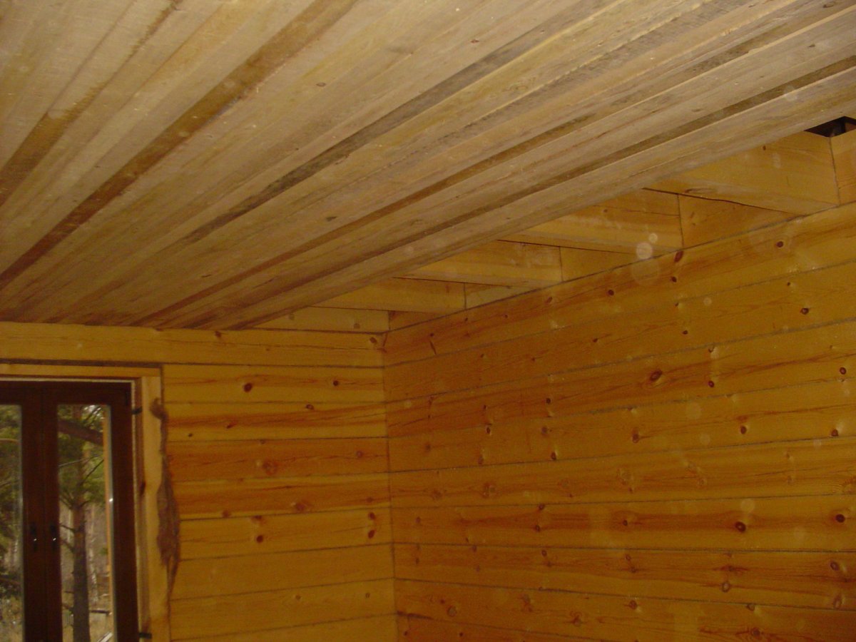 Как подшить потолок снизу