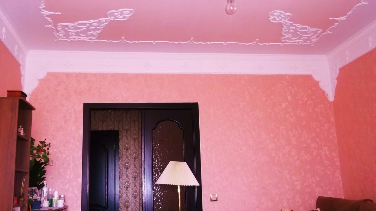 3д потолок шпаклевка